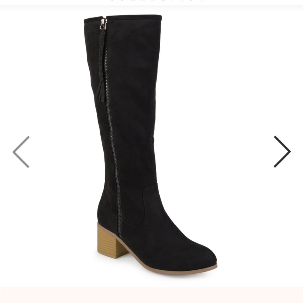 Sanora Wide Calf Boot Black
